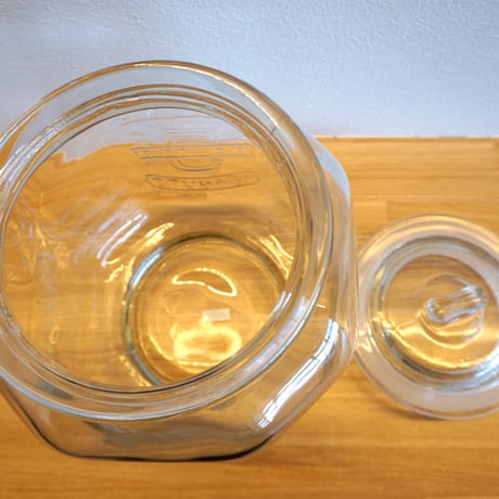 Glass Cookie Jar 7L　ガラス クッキー ジャー 7L