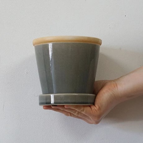 グロッシーポット 4号鉢