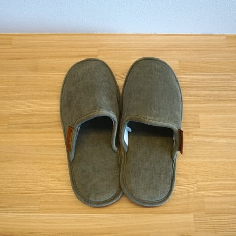 Corduroy Slippers Woman　コーデュロイ スリッパ