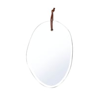 Wall hanging mirror Cloud oblong　ウォール ハンギング ミラー クラウドオブロン
