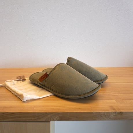 Corduroy Slippers Men　コーデュロイ スリッパ