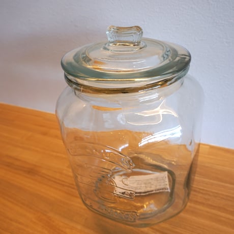 Glass Cookie Jar 7L　ガラス クッキー ジャー 7L