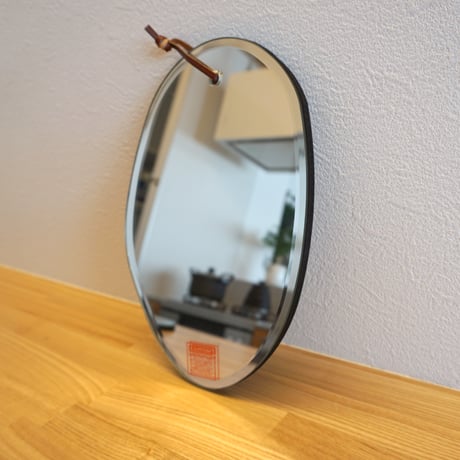 Wall hanging mirror Cloud oblong　ウォール ハンギング ミラー クラウドオブロン