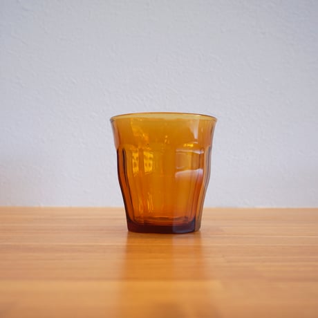 Duralex"Picardie" 250ml Amber　デュラレックス "ピカルディー" 250ml アンバー