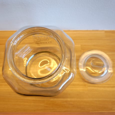 Glass Cookie Jar 5L　ガラス クッキー ジャー 5L
