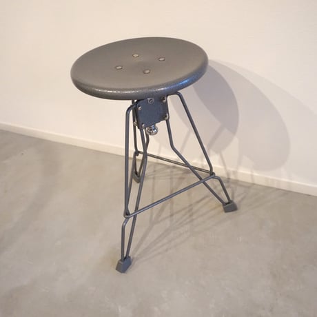 Stool "Clipper Ⅱ" H.gray　スツール "クリッパー 2" ハンマートーングレー