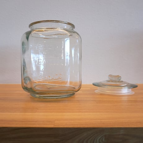 Glass Cookie Jar 3L　ガラス クッキー ジャー 3L