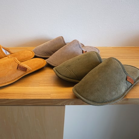Corduroy Slippers Men　コーデュロイ スリッパ