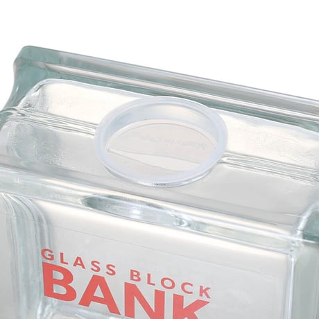 Glass block bank　ガラス ブロック バンク