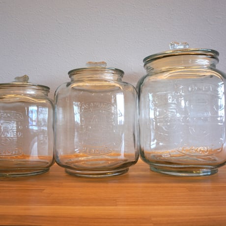 Glass Cookie Jar 5L　ガラス クッキー ジャー 5L
