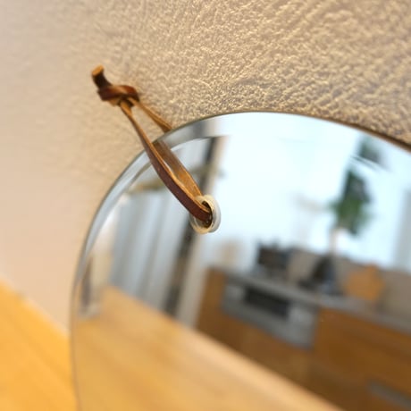 Wall hanging mirror Cloud oval　ウォール ハンギング ミラー クラウドオーバル