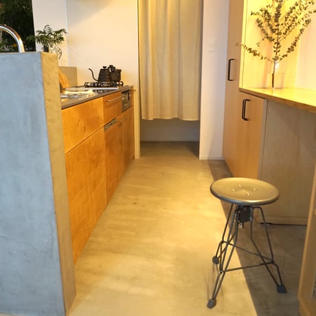 Stool "Clipper Ⅱ" H.gray　スツール "クリッパー 2" ハンマートーングレー
