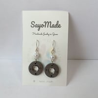 スポーツアクセサリー　リフティング　プレート５㎏　ピアス（フック）