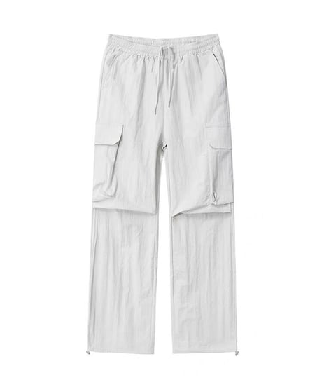 wid nylon cago pants