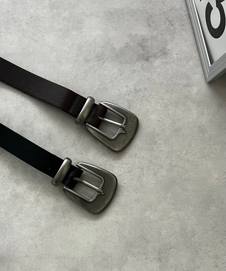 Western buckle belt