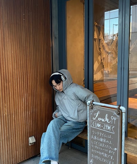 (premium select)Design anorak padding