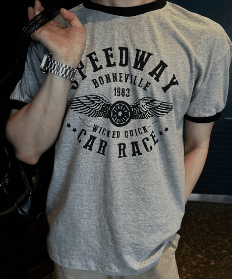 cotton ringer T