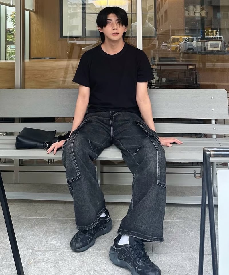premium select)in&Out Cargo Denim | 韓国現地メンズカジュ