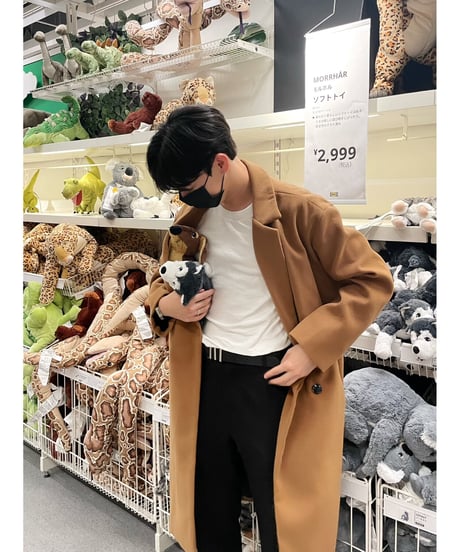 (送料無料)Non fluff over coat
