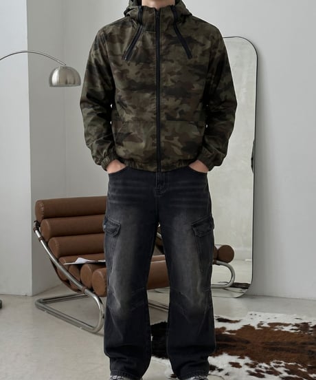 camo wzipper jacket