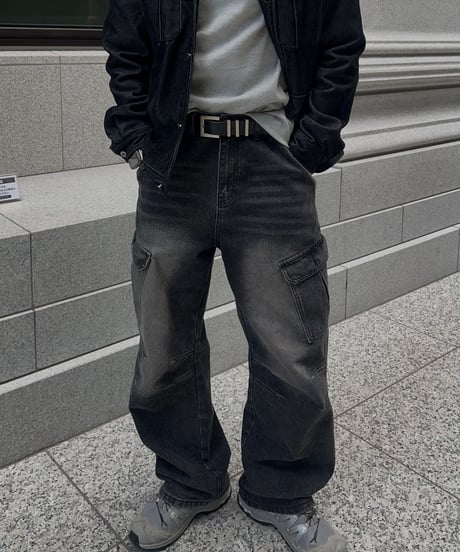（premium select）Double Dart Cargo Denim