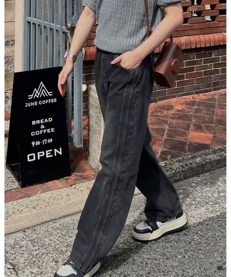 (premiumselect)Line buggy pants