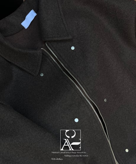 (premium select)rivet wool cropped jacket