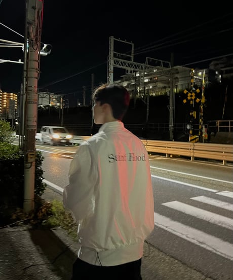 Saint logo nylon jacket