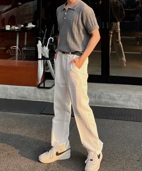 semi wide banding slacks