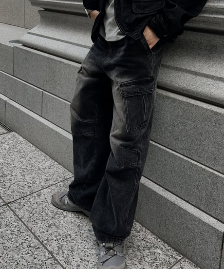 （premium select）Double Dart Cargo Denim