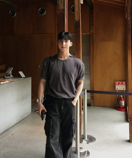 (premium select)Waffle Shoulder Zip-up T