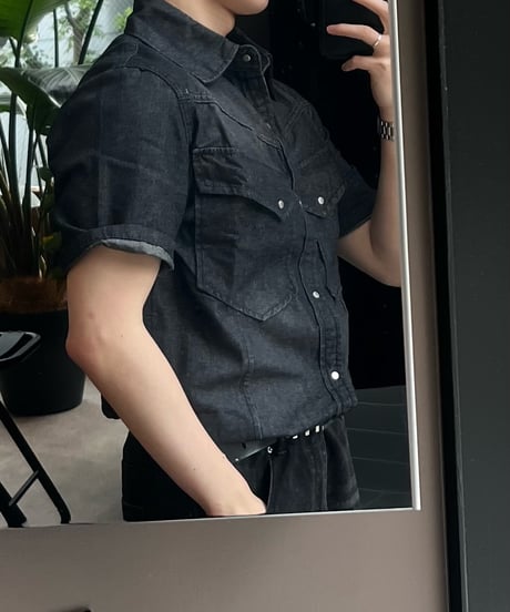 （カラー追加）western denimshirt