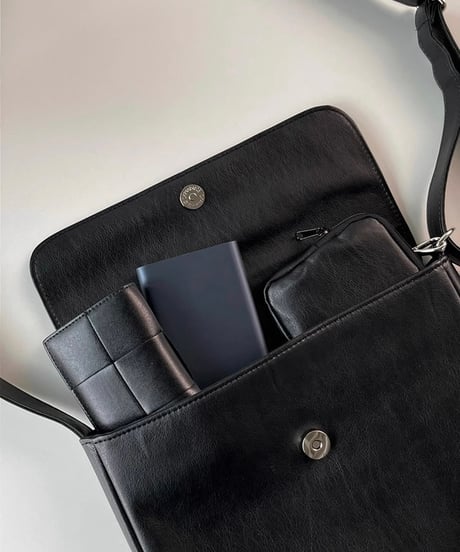 (送料無料)Msquare leather bag