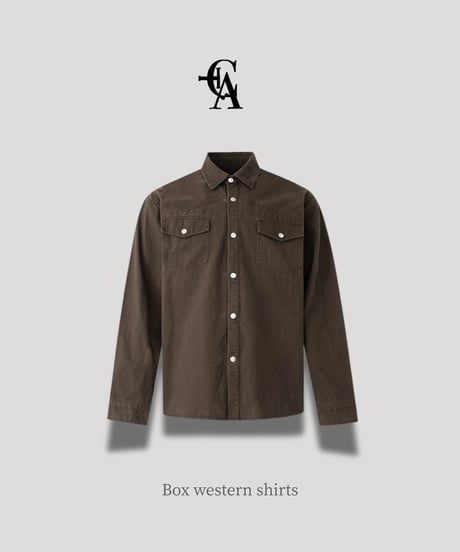 Box western shirts