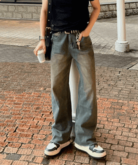 vintage wide denim