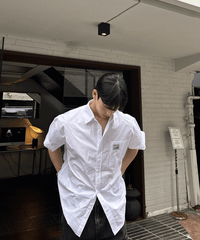 (premium select)patch cotton shirts