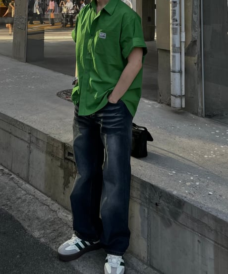 (premium select)patch cotton shirts