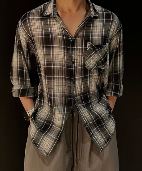 (premium select)Sheer mide shirts