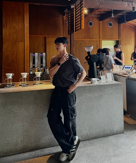 (premium select)Waffle Shoulder Zip-up T