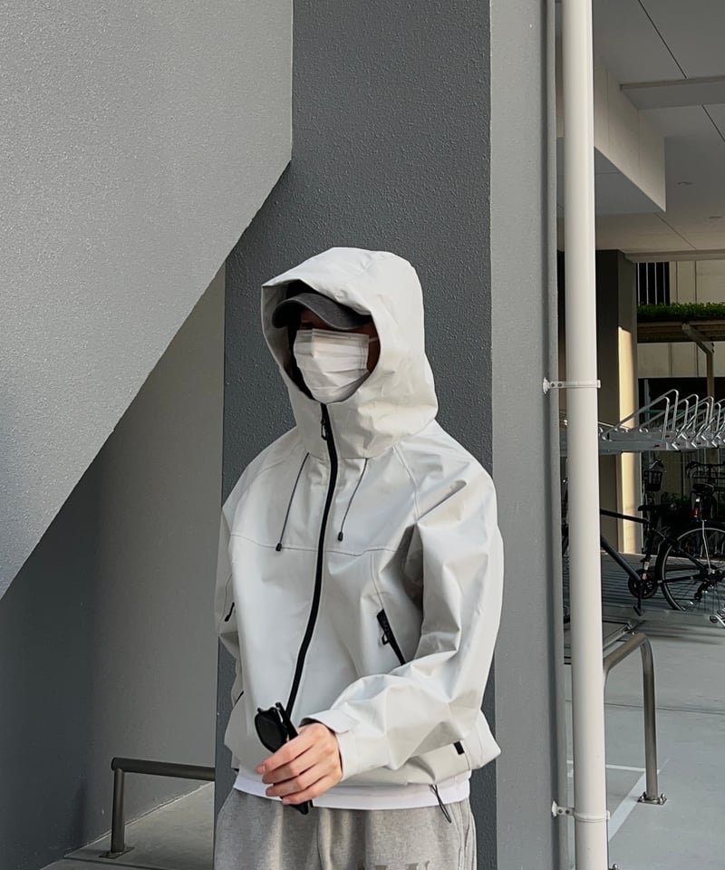 é ジップアップジャケット ホワイト ADRER（アドラー） ジップアップブルゾン M ホワイト メンズ