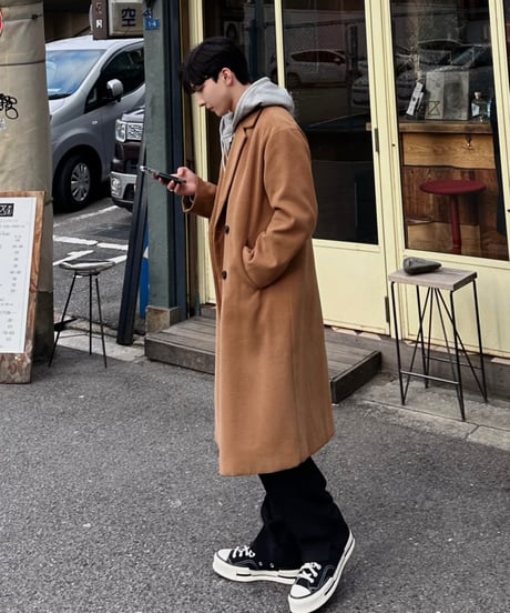 (送料無料)Non fluff over coat