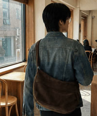 suede cross bag