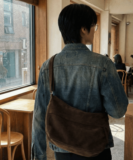 suede cross bag