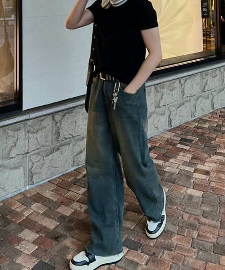 vintage wide denim