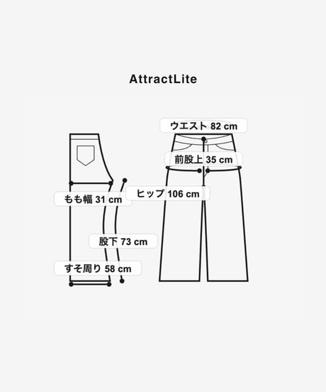 （premium select）Double Dart Cargo Denim