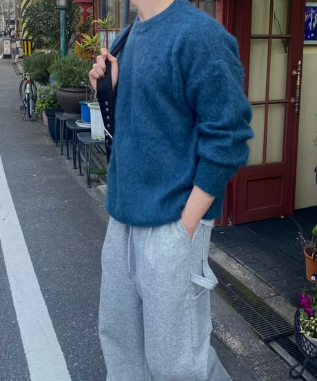 Tuck sweat pants