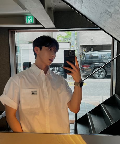 (premium select)patch cotton shirts