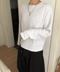 Textured Waffle Crop T