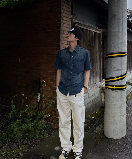 （カラー追加）western denimshirt