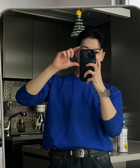 (3color)Cashmere like round knit